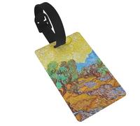 Vincent Van Gogh Olive Trees Landscape Luggage Tags Suitcase Travel Baggage Boarding Tag Portable Label Holder ID Name Address