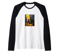 Vincent Van Gogh Painting Portrait of Dr. Gachet Raglan Baseball Tee