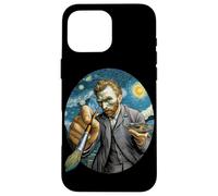 Vincent Van Gogh Painting the World Art Lover's Dream Case for iPhone 16 Pro Max