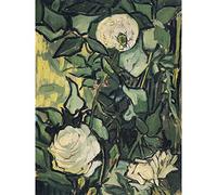 Vincent Van Gogh Roses Large Wall Art Print Canvas Premium Poster Mural