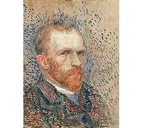 Vincent Van Gogh Self Portrait 3 Unframed Wall Art Print Poster Home Decor Premium