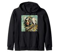 Vincent Van Gogh Shirt Monkey Vangogh Ape Pygmy Marmoset Art Zip Hoodie