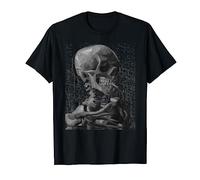 Vincent Van Gogh Skull of a Skeleton-Vintage Halloween Skull T-Shirt