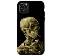 Vincent Van Gogh Skull Smoking Cigarette Skeleton Artistic Case for iPhone 11 Pro Max