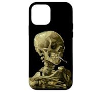 Vincent Van Gogh Skull Smoking Cigarette Skeleton Artistic Case for iPhone 12 mini
