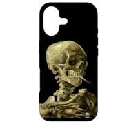 Vincent Van Gogh Skull Smoking Cigarette Skeleton Artistic Case for iPhone 17