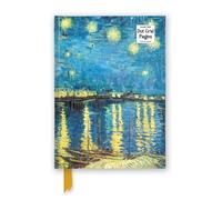Vincent van Gogh: Starry Night over the Rhone (Foiled Dot Grid Journal)