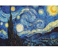 Vincent Van Gogh Starry Night Poster/Print/Picture Satin Photo Paper - A0-1189mm x 841mm