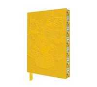Vincent van Gogh: Sunflowers 2024 Artisan Art Vegan Leather Diary - Page to View with Notes