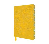 Vincent van Gogh: Sunflowers 2027 Artisan Art Vegan Leather Diary Planner - Page to View with Notes
