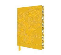 Vincent van Gogh: Sunflowers 2027 Artisan Art Vegan Leather Diary Planner - Page to View with Notes: Original Flame Tree Publishing DIN A5-Format ... künstlerisch gestalteten Buchschnitt