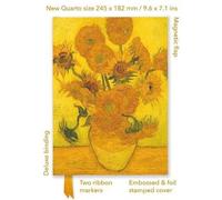 Vincent van Gogh: Sunflowers (Foiled Quarto Journa