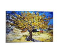 Vincent Van Gogh《The Mulberry Tree》Print Poster Picture Canvas Wall Paint Arts Decor Modern Home Artworks 08x12inch(20x30cm)
