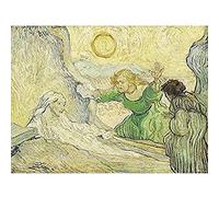 Vincent Van Gogh The Raising Of Lazarus After Rembrandt Art Print Canvas Premium Wall Decor Poster Mural