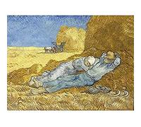 Vincent Van Gogh The Siesta After Millet Unframed Wall Art Print Poster Home Decor Premium