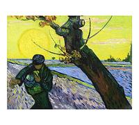 Vincent Van Gogh The Sower Large Art Print Poster Wall Decor Premium Mural