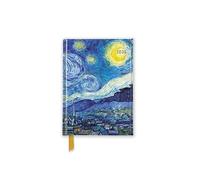 Vincent van Gogh: The Starry Night 2025 Luxury Pocket Diary Planner - Week to View