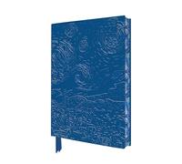 Vincent van Gogh: The Starry Night 2027 Artisan Art Vegan Leather Diary Planner - Page to View with Notes: Original Flame Tree Publishing DIN ... künstlerisch gestalteten Buchschnitt