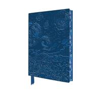 Vincent van Gogh: The Starry Night 2027 Artisan Art Vegan Leather Diary Planner - Page to View with Notes