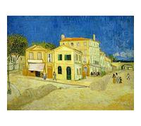 Vincent Van Gogh The Yellow House Large Art Print Poster Wall Decor Premium Mural