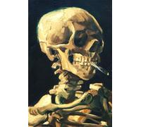 Vincent Van Gogh: Van Gogh Skeleton Smoking Journal | Blank Notebook With 120 Lined Pages | Perfect Birthday Gift Idea For Vince Van Gogh Lovers, Painters, and Artists