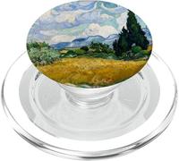 Vincent van Gogh Wheat Field with Cypress Trees PopSockets PopGrip for MagSafe