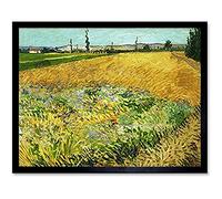 Vincent Van Gogh Wheatfield Unframed Wall Art Print Poster Home Decor Premium