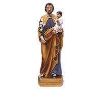 vincente St. Joseph Statue, Catholic Resin Statue, Handcrafted God Statue, Catholic Ornament, Holy Christian Decoration Gift