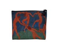 Vinci Rembrandt Klimt Vinci Rembrandt Klimt Canvas Linen Look Canvas Makeup Bag Toiletry Bag Coin Purse, Matisse Dance, 15 x 10 cm, Makeup Bag