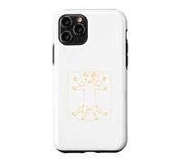 Vinci Vitruvian Dachshund Funny Vintage Wiener Dog Case for iPhone 11 Pro