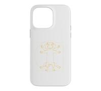 Vinci Vitruvian Dachshund Funny Vintage Wiener Dog Case for iPhone 14 Pro Max