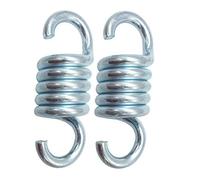 Vincilee 2pcs 4inches Hammock Chair Spring Heavy Duty Spring for Porch Swings Hanging Chairs and Hanging Swing ，600lbs/pcs Weight Capacity