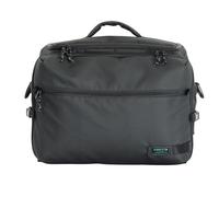 Vincita E.B.C. Front Bag for Brompton Folding Bike - Water-Resistant Commuter Handlebar Bag with 16" Laptop Compartment, 180° Opening, Bright Lining, Rain Cover - 17L (Black)