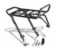 Vincita Front Rack for Bicycle - Cargo Rack for 16"-28" Wheels - Spring Clamp & Bungee Hook Anchor - 22 Lb Load Capacity - Ideal for Road, City, Hybrid Bikes & Ebikes.