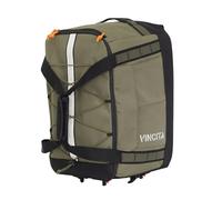 Vincita Voyage BDR Bag For Folding Bike - Backpack, Duffle, Rack Bag Combo with KLICKfix UniKlip 2.0 37L | Water-Resistant., Green