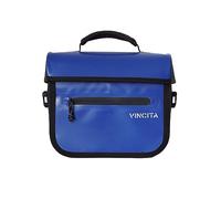 Vincita X-Cooper Water Resistant Front Bag - 5 L Bike Bag for Brompton Folding Bicycle with Rear-Opening Magnetic Closure, Spacious Interior, Top Handle and Light Colour Lining