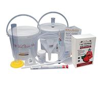 VinClasse Wine Making Equipment Including 6 Bottle Strawberry Fruit Wine Ingredient Kit