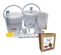 VinClasse Wine Making Equipment Kit Including 6 Bottle Shiraz Merlot Wine Ingredients