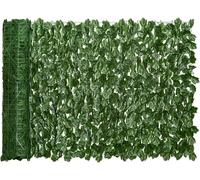 Vinclus Artificial Ivy Hedge Panel, 1x3m with Dense Leaves for Maximum Privacy, Realistic Green Leaf Fence Screen for Garden, Balcony & Wall Decoration, Indoor Outdoor Use(0.5 * 3m*2pcs)