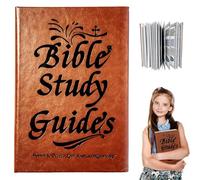 VINCOORA SAGROEAC 66-Page Bible Study Journal for Women - Year-Long Devotional with Daily Scripture Quotes, Prayer Prompts, Cross-References & Reflection Guides