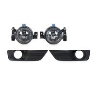 VINCTV car Fog Light assembly Compatible With For Focus For MK2 II 2005 2006 2007 Car Front Bumper Fog Light Lamp Cover Frame Hood Grille Bezel Lid OEM: 3M5115K201AB(One set)