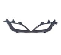VINCTV car Fog Light assembly Compatible With Hyundai For Elantra For GT For I30 2012 2013 2014 2015 2016 Car Front Bumper Fog Light Daytime Running Drive Lamp Cover Frame Lid(One pair frame)