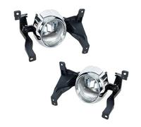 VINCTV car Fog Light assembly Compatible With KIA For Sorento 2009 2010 2011 2012 Car Front Bumper Fog Light Daytime Running Drive Lamp Cover Frame Lid Foglight Foglamp(1pair light)