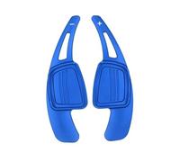 VINCTV Compatible with A3 for S3 S4 A5 S5 Q2 for Q5 2017 Car Shifter Paddle Extension Steering Wheel Gear Shift Paddle 2pcs Parts Paddles Shifters(Blue)