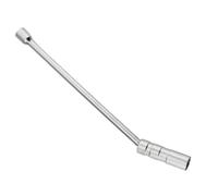 VINCTV Extended Spark Plug Wrench 14/16mm Joint Swivel Magnetic Long for Spark Plug Sleeve Socket Wrench 12/6 Point Thin for Wall Vehicle Removal Tool(14mm)