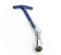 VINCTV Extended Spark Plug Wrench 21mm Car Sparks Plugs Removal Tool 1Pcs T Bar Flexible Spanner for Spark Plug Socket Wrench Tool Universal Joint Type