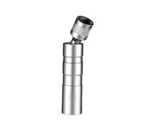 VINCTV Extended Spark Plug Wrench Auto Magnetic Sparks Plugs Socket Key Swivel Thin for Wall for Spark Plug Socke Ignition Plug Removal Tool 16mm(1pcs)