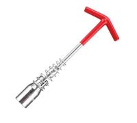 VINCTV Extended Spark Plug Wrench Vehicle for Spark Plugs Wrench T-Handle Tool 21mm 360 Degree Rotation Sparks Plug Removal Socket Wrench Repair Tool