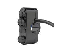 VINCTV Motorcycle headlight switch Compatible With Sportster 883 1200 Handle Bar Switch Controller 25mm Handlebar Control Switch Ignition Terminate Switch Motorcycle Button(1 Pc Black)