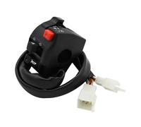 VINCTV Motorcycle headlight switch Motorcycle Electric Start Switch Horn Turn Signals Indicator Switch Far Near Light Button Ignition Terminate Switch Motorcycle Button(Switch)
